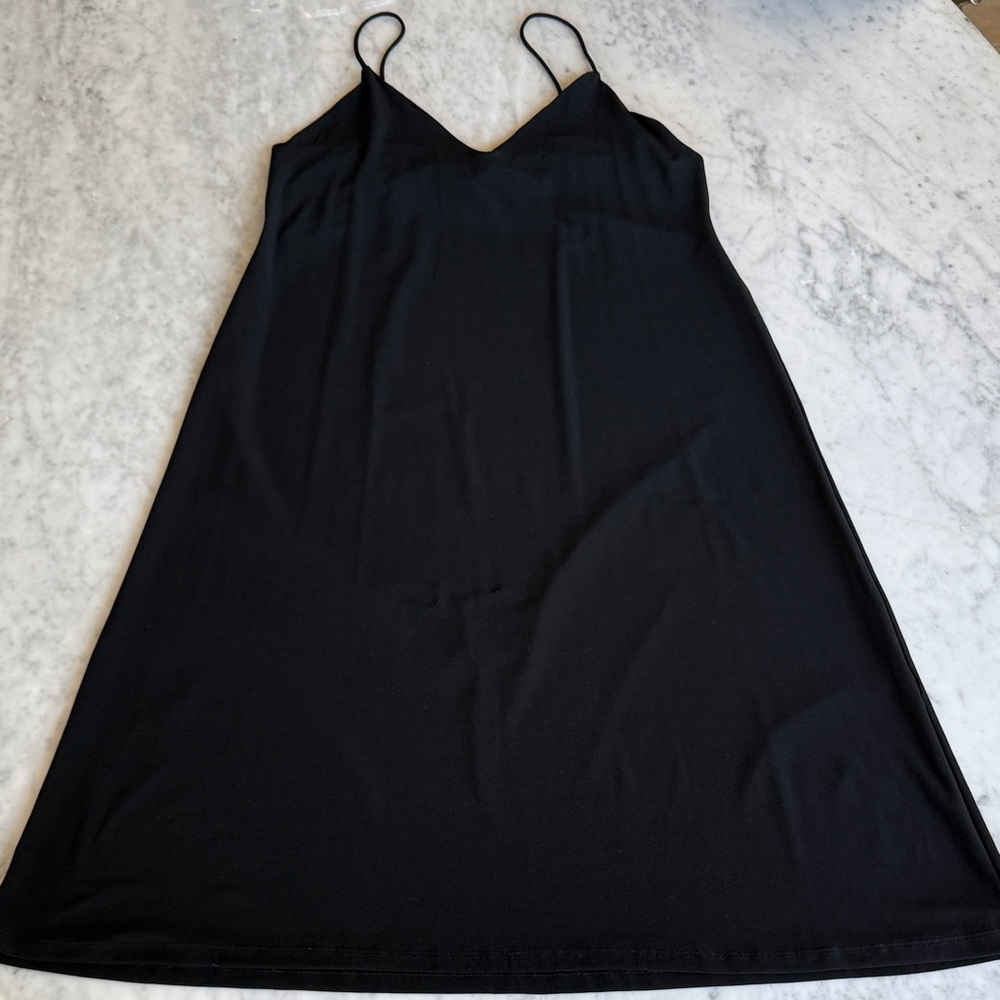 Zara Black Slip Dress